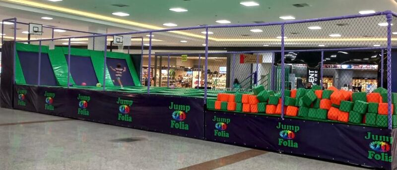Jump Folia é a nova atração do Shopping Jardim Oriente