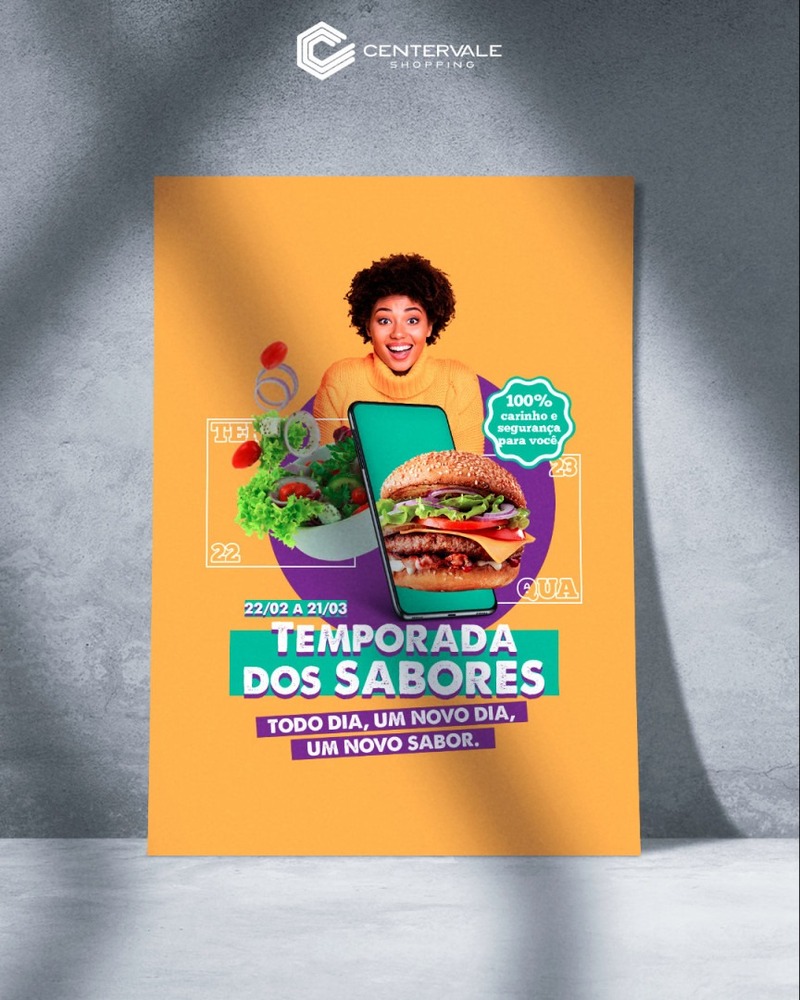 Restaurantes promovem descontos de segunda a domingo no CenterVale Shopping